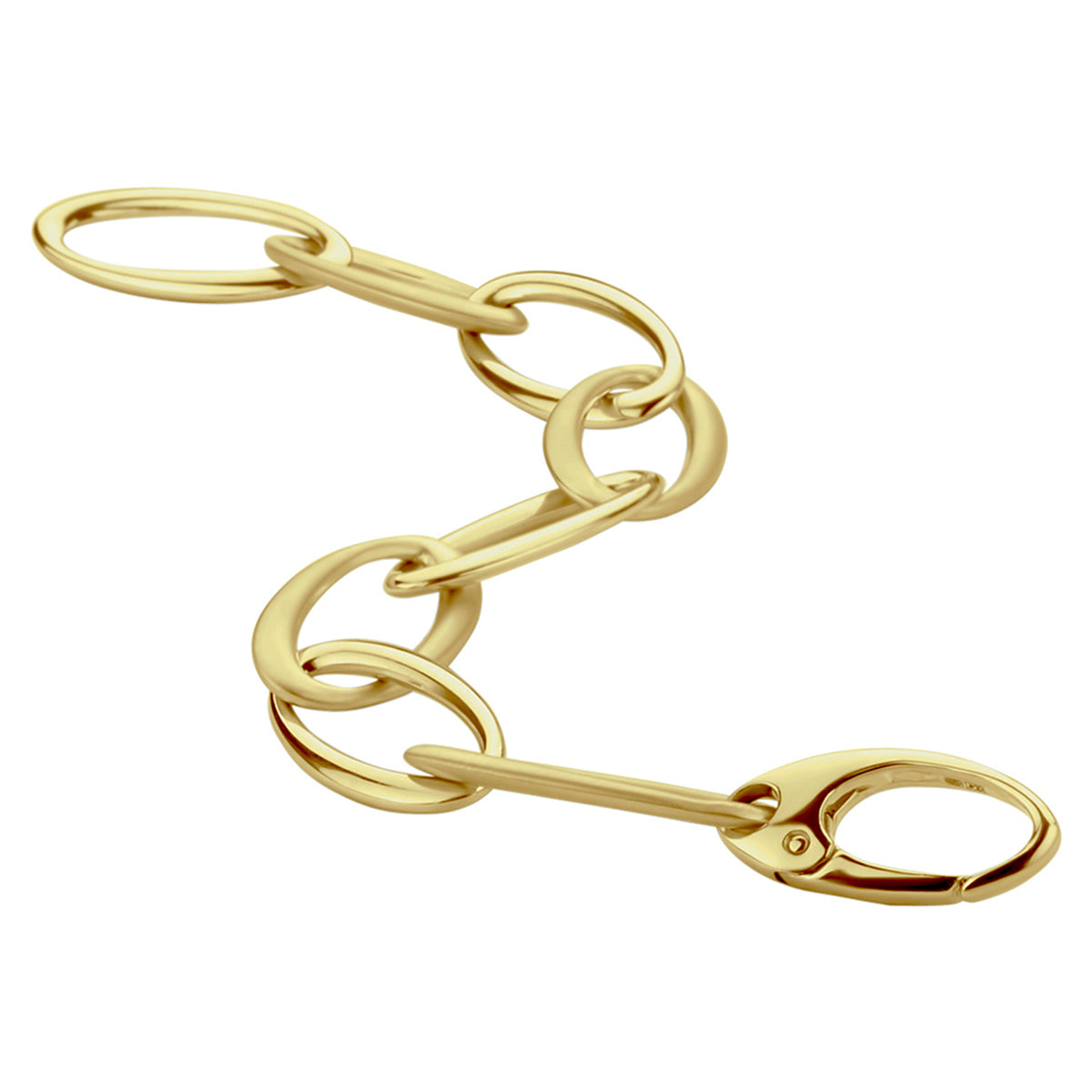 Armband anker 13 mm 21 cm 14k geelgoud