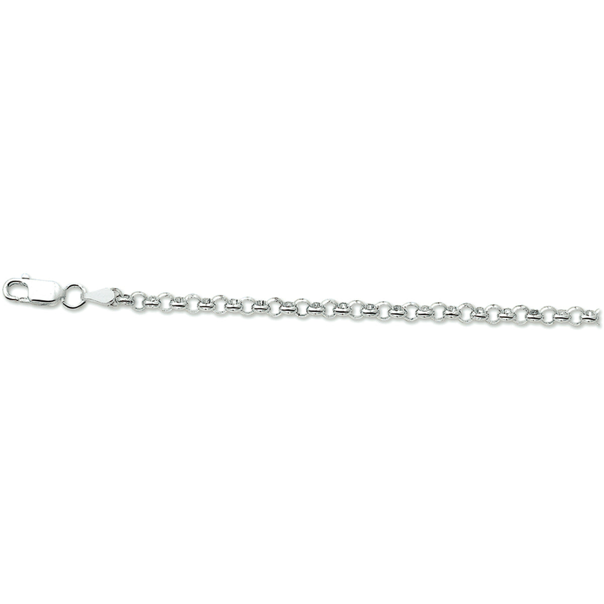 YO&NO jasseron 4,0 mm zilver wit