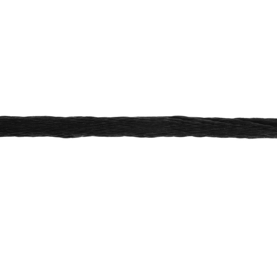 Satijnen koord zwart 45 cm