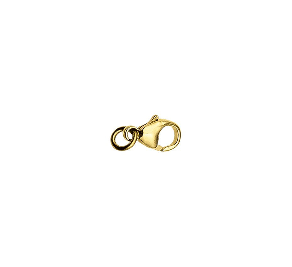 Gouden karabijnhaak 11 mm – 14 karaat