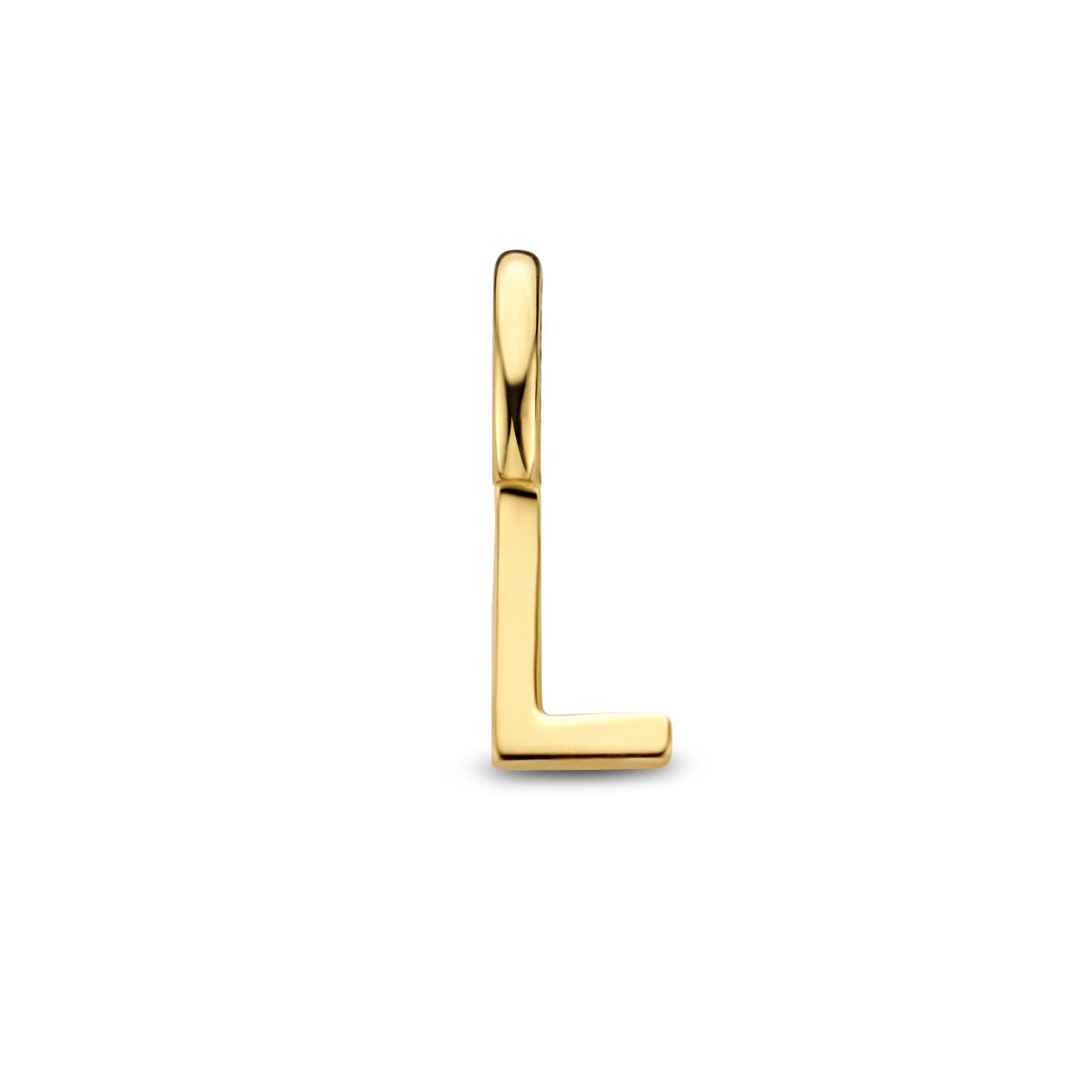 Hanger letter 14K geelgoud