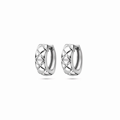 Zilveren klapoorringen 12,5 mm, 2,4 gram