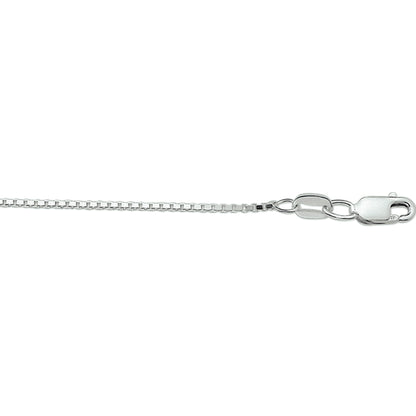 Zilveren venetiaanse ketting 1,3 mm