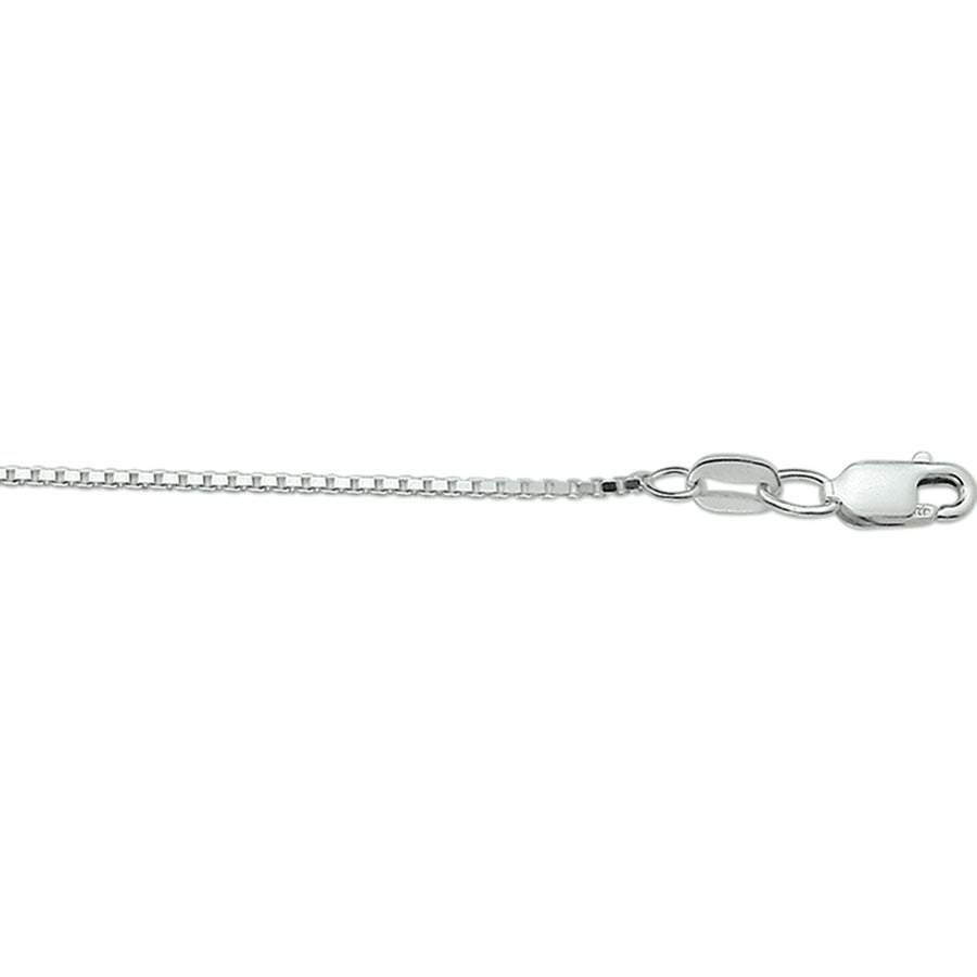 Zilveren venetiaanse ketting 1,3 mm