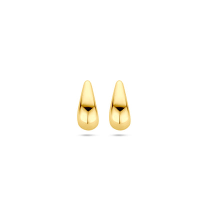 Gouden oorknopjes druppel – 14 karaat