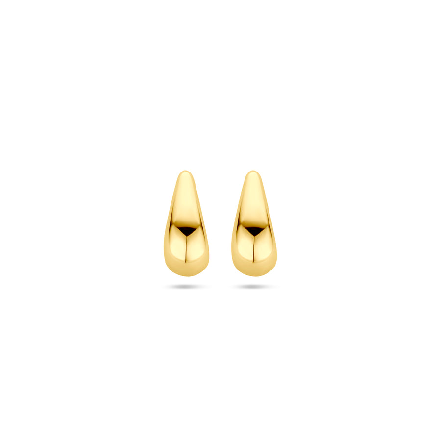 Gouden oorknopjes druppel – 14 karaat