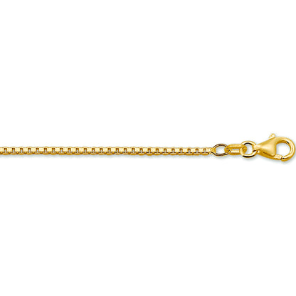 Gouden venetiaanse ketting 1,4 mm – 14 karaat