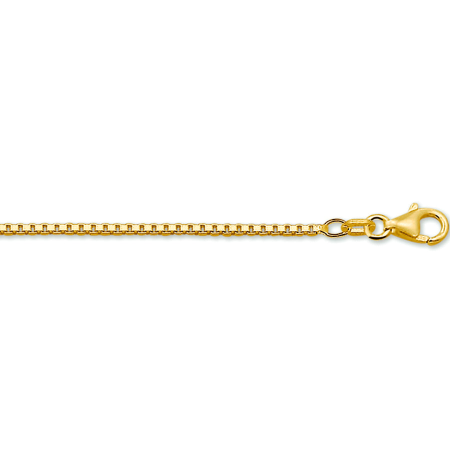 Gouden venetiaanse ketting 1,4 mm – 14 karaat