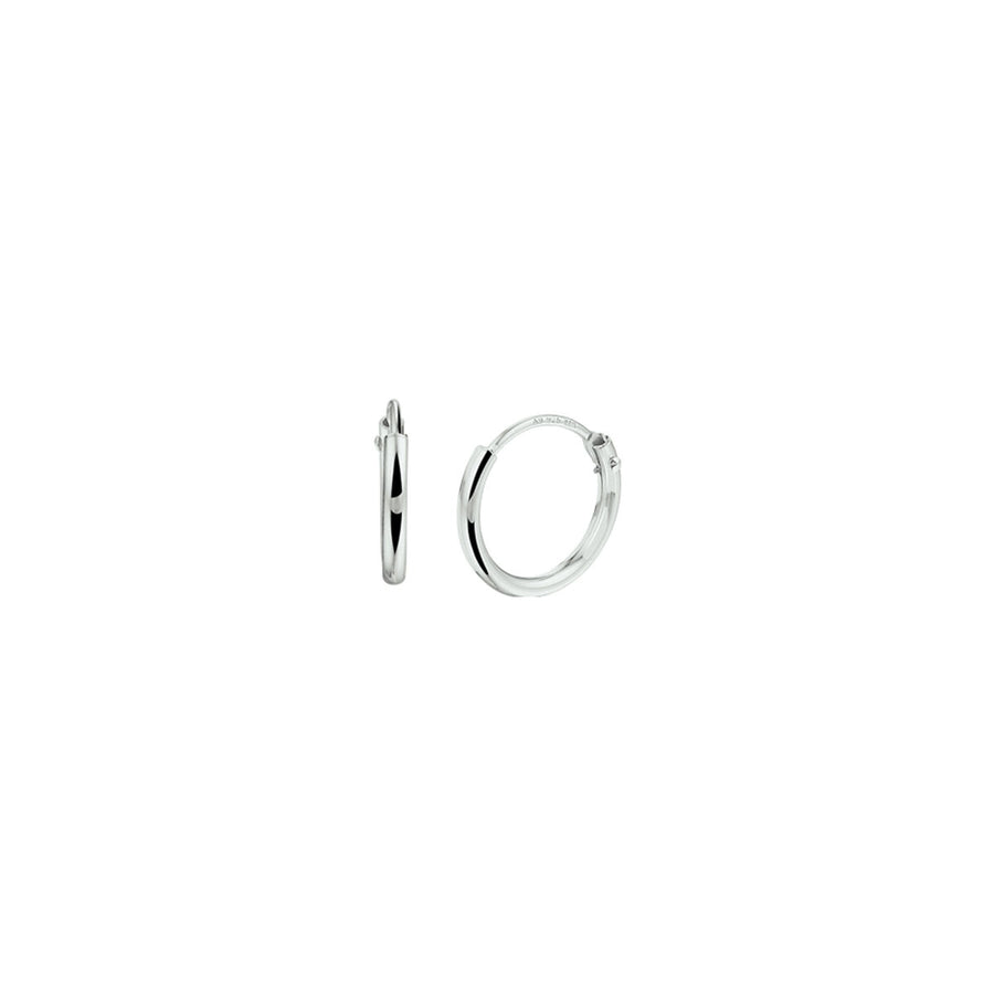 Zilveren set oorringen 9, 11 en 13 mm