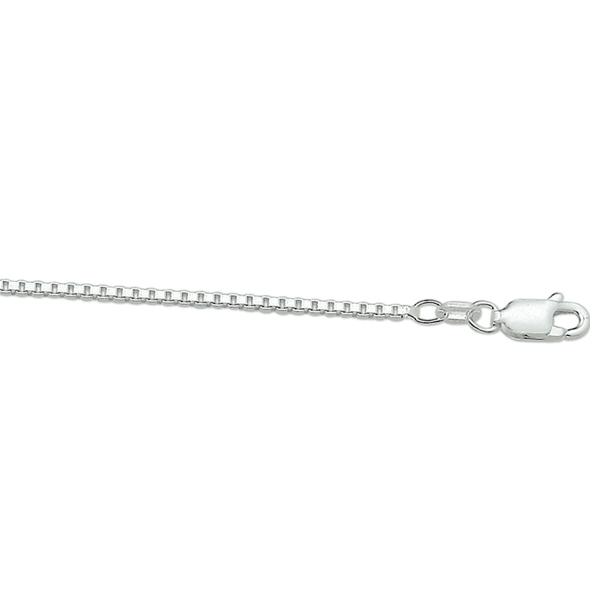 YO&NO ketting venetiaans 1,4 mm zilver wit