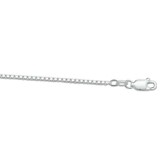 YO&NO ketting venetiaans 1,4 mm zilver wit