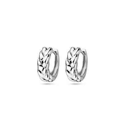 Zilveren klapoorringen 12,5 mm, 2,8 gram