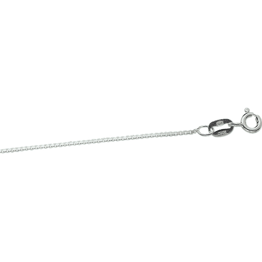 Zilveren venetiaanse ketting 0,8 mm