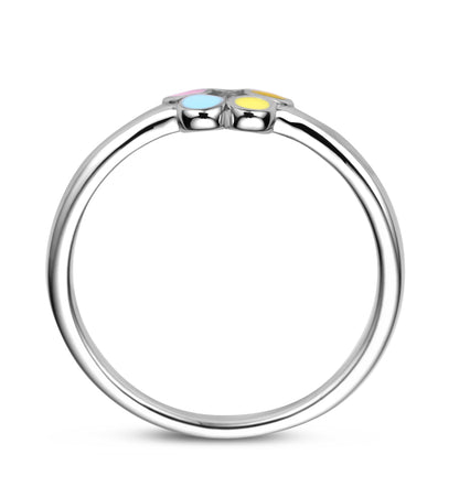 Zilveren aanschuifring 1,5 mm – detailfoto