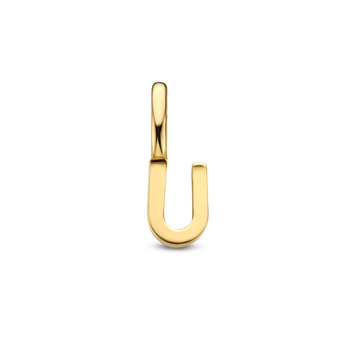 Hanger letter 14K geelgoud