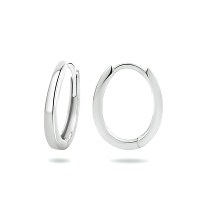 Gouden klapoorringen 13,5 mm – 14 karaat – detail