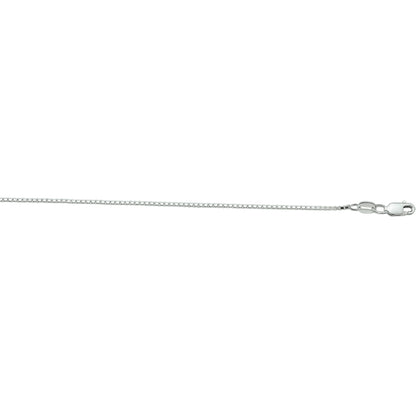 Zilveren venetiaanse ketting 1,3 mm – detailfoto