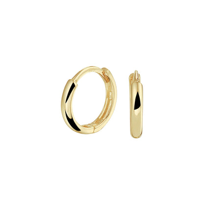 Gouden klapoorringen bol 2 mm – 14 karaat