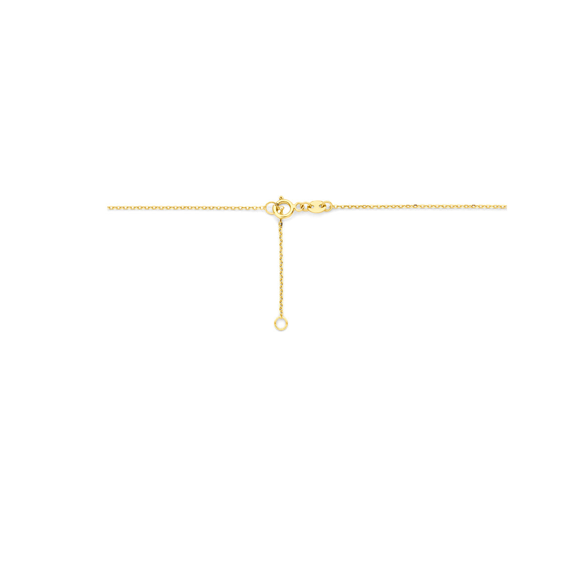 Ketting bolletjes 14k geelgoud