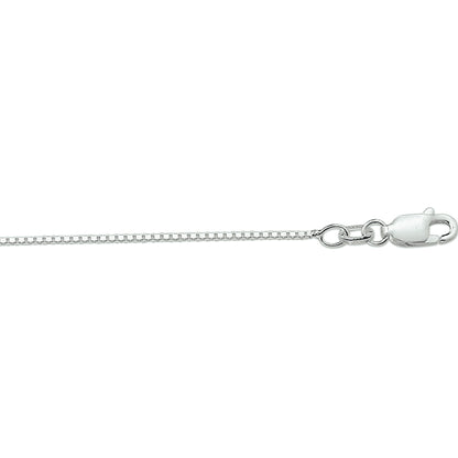 Zilveren venetiaanse ketting 1,1 mm