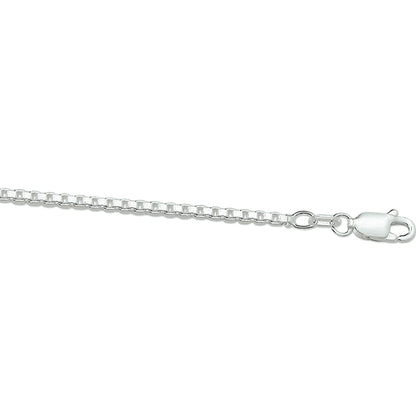 Zilveren venetiaanse ketting 1,7 mm