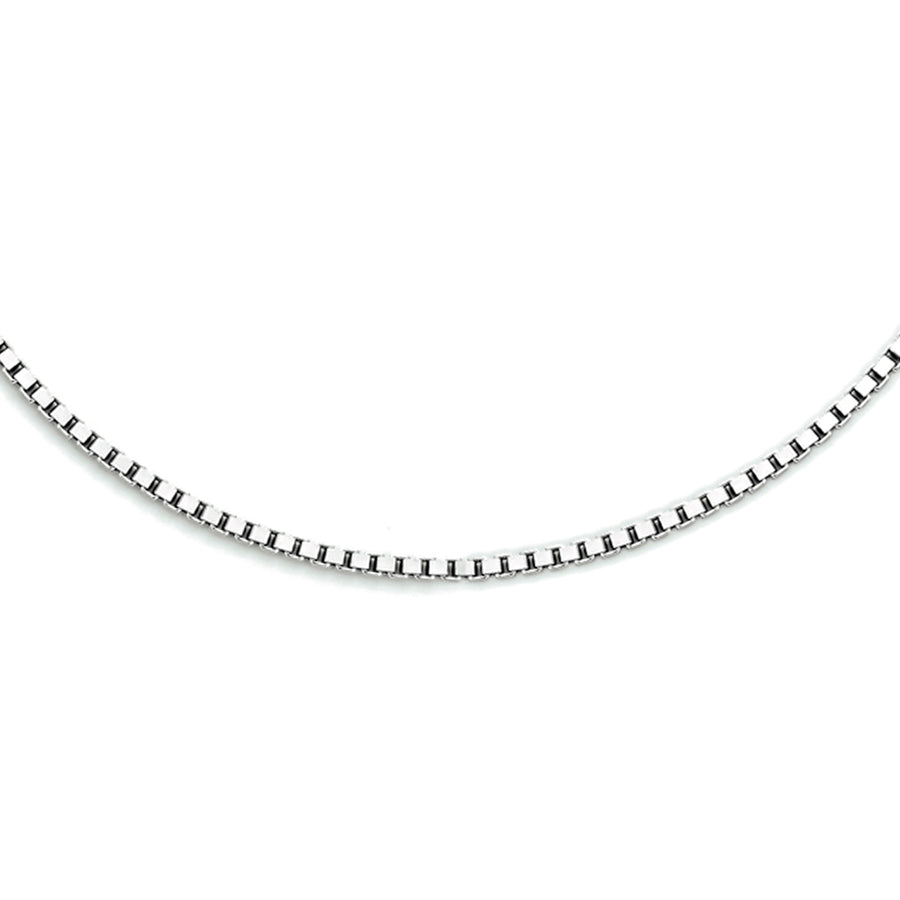Zilveren venetiaanse ketting 1,4 mm, 42 tot 60 cm