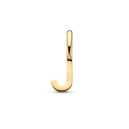 Gouden hanger letter – 14 karaat – extra foto