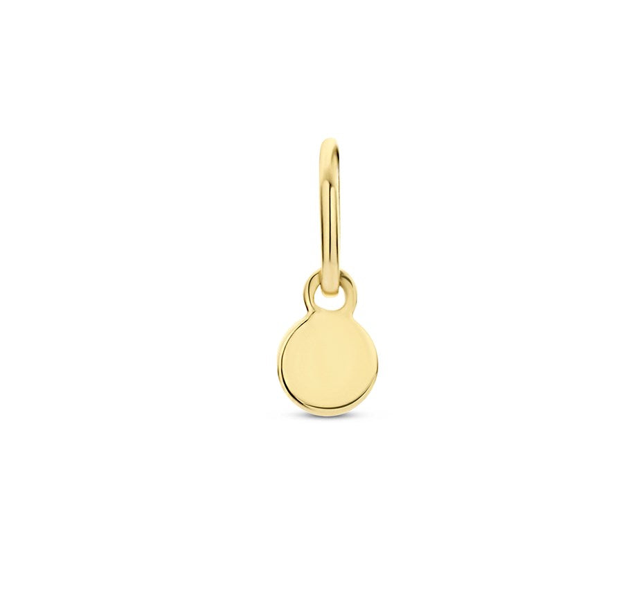 Gouden hanger rondje – 14 karaat