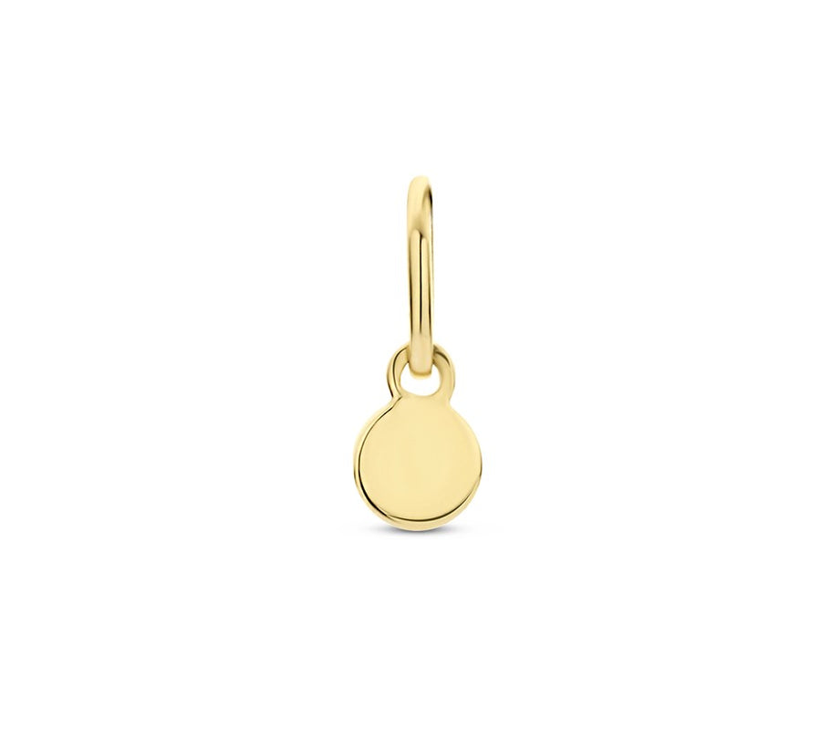 Gouden hanger rondje – 14 karaat