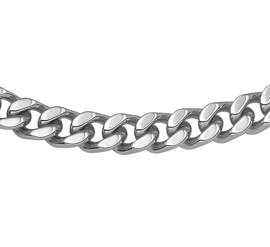 Stalen geslepen gourmetteketting 9,3 mm