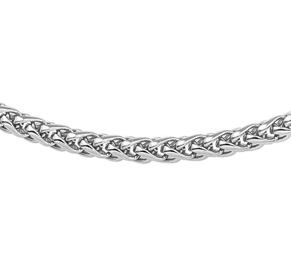 Stalen vossestaartketting 4,5 mm 45 cm