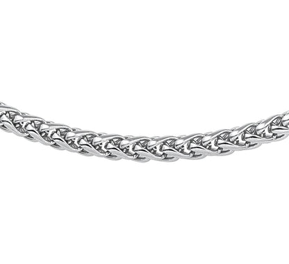 Stalen vossestaartketting 4,5 mm 45 cm