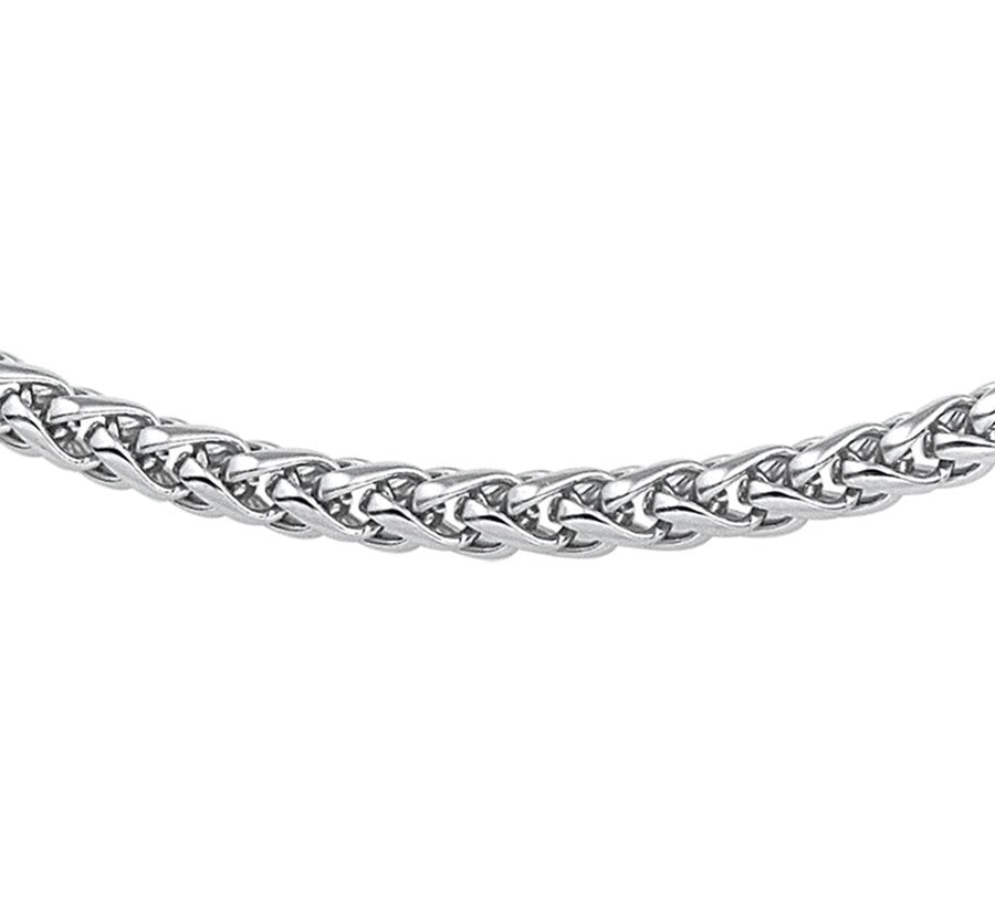 Stalen vossestaartketting 4,5 mm 45 cm