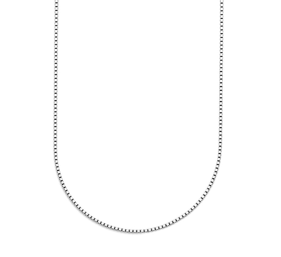 Zilveren venetiaanse ketting 1,4 mm 42 cm