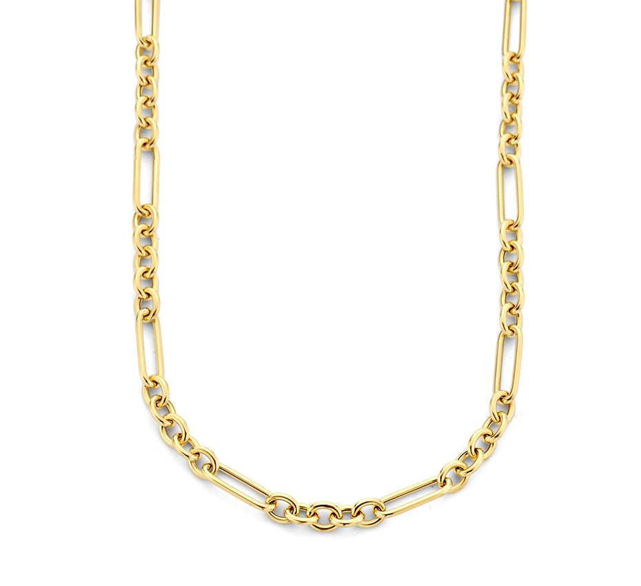 Gouden ankercollier 4 mm – 14 karaat