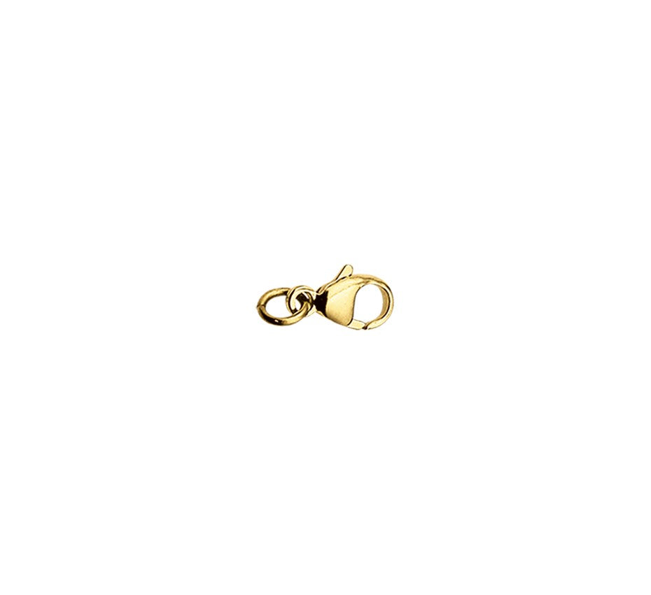 Gouden karabijnhaak 9 mm – 14 karaat
