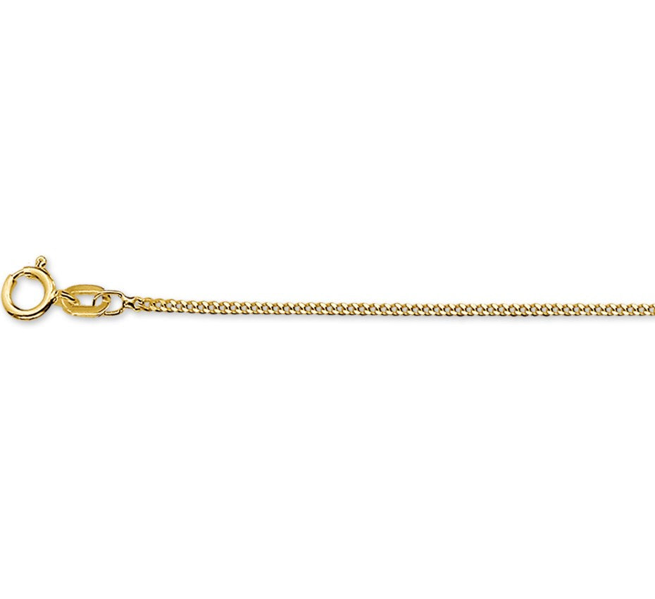 Gouden gourmetteketting 1,2 mm – 14 karaat