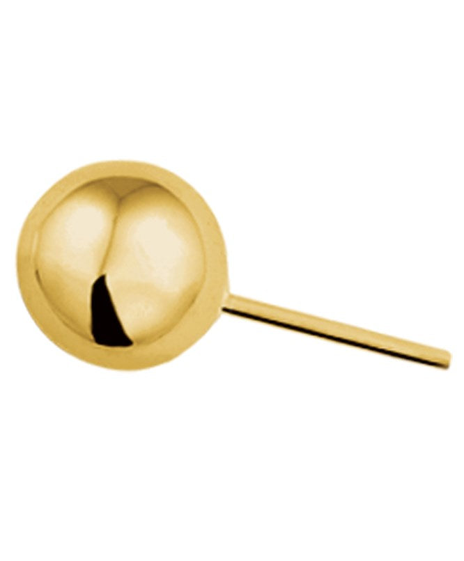 Gouden oorknopjes bolletje 2 mm – 14 karaat
