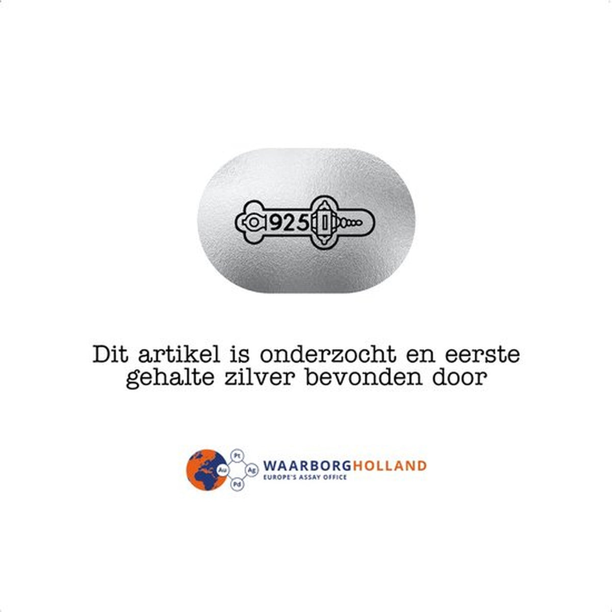 Zilveren panterketting 6,9 mm
