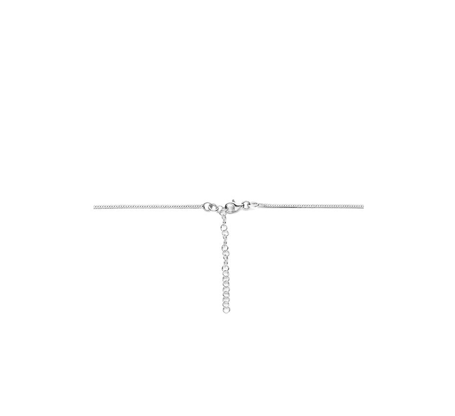 Zilveren slangenketting plat 1,7 mm