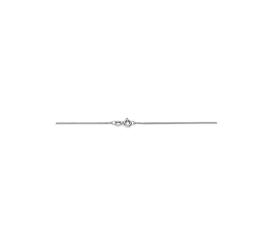 Zilveren gourmetteketting 1,1 mm – 36 cm