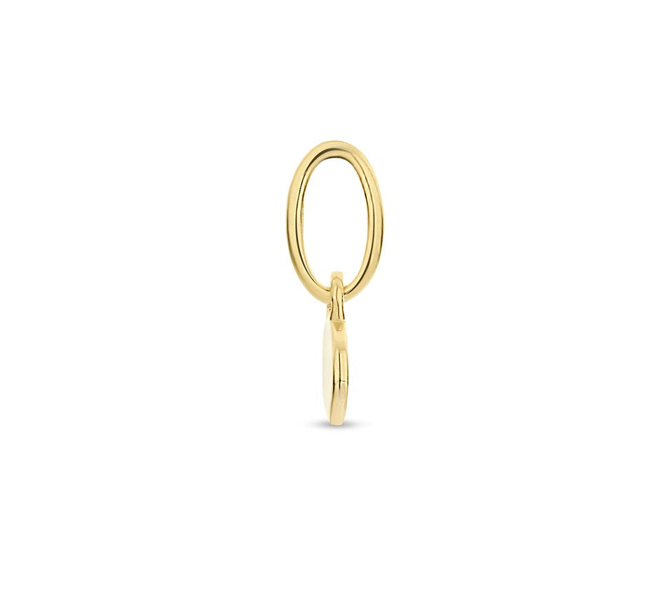 Gouden hanger rondje – 14 karaat