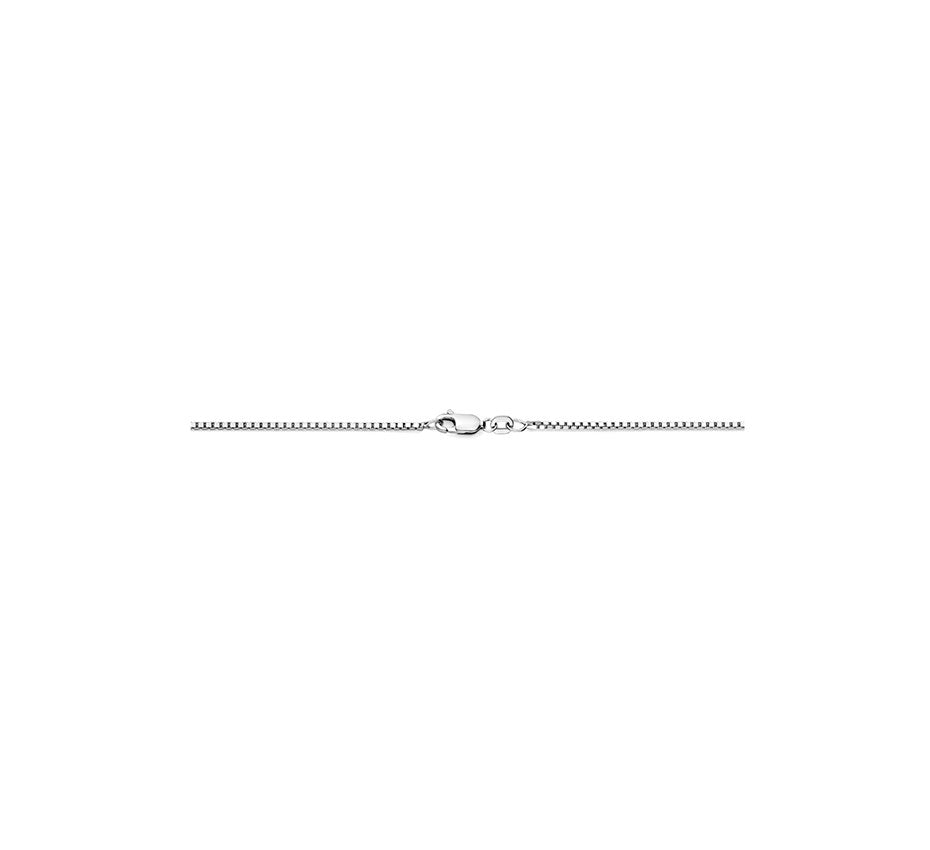 Zilveren venetiaanse ketting 1,4 mm 42 cm