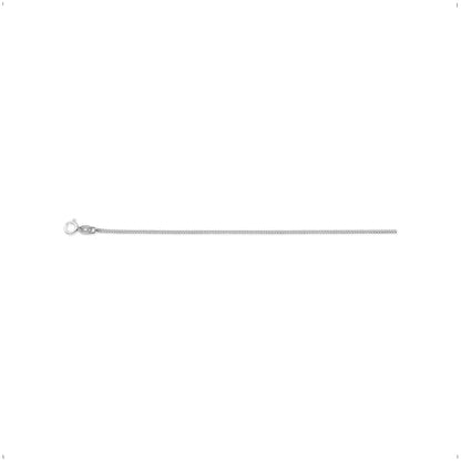 Zilveren gourmette ketting 1,2 mm, 32 tot 60 cm – detailfoto