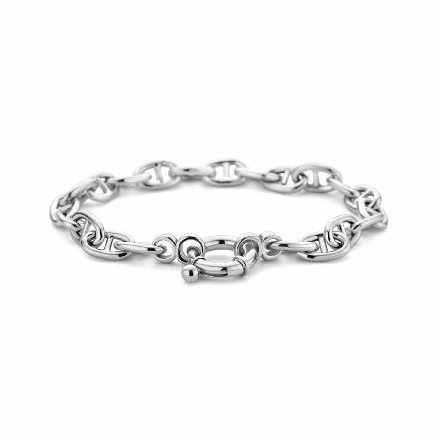 Zilveren armband met groot springslot 7,1 mm